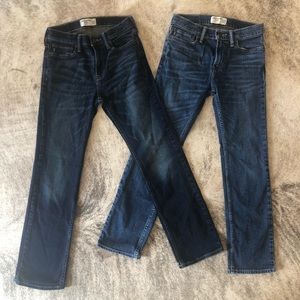 Abercrombie Kids Bundle /2 pairs of like new jeans